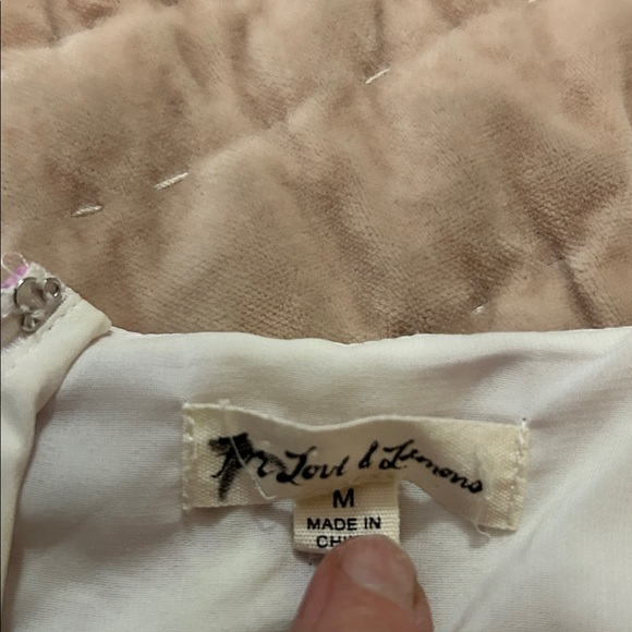 For Love & Lemons x Revolve Atlanta floral puff sleeve mini dress Med - Picture 5 of 10